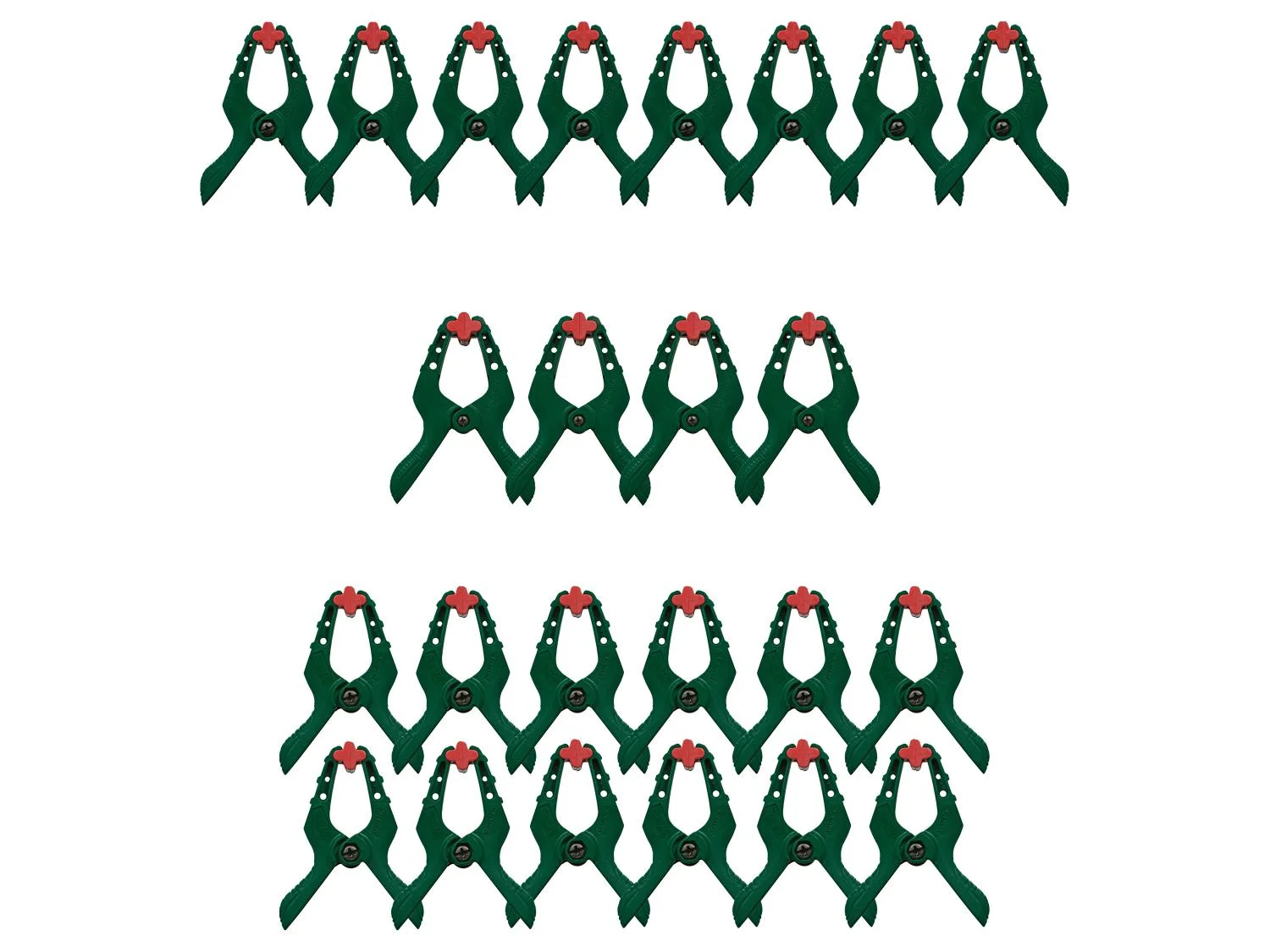 Lot de 4, 8 ou 12 pinces de serrage - Image 11
