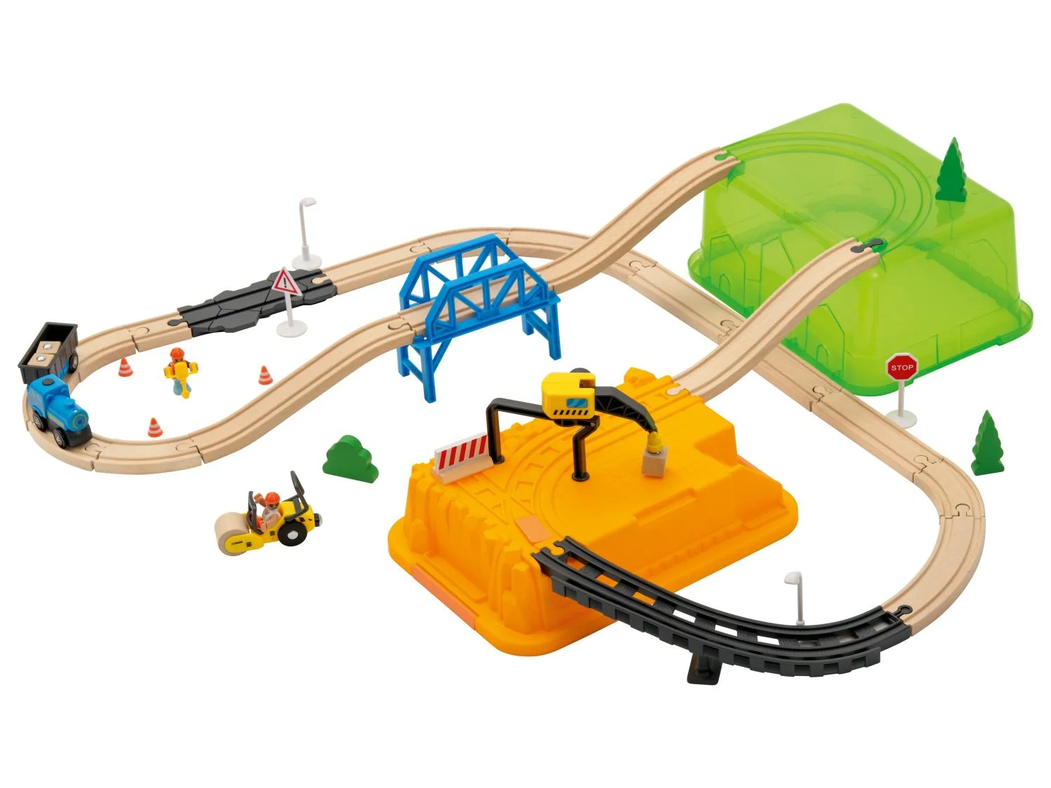 Set de chemin de fer en bois — SKU GCIH53LDCAXKW5N9 - Image 9