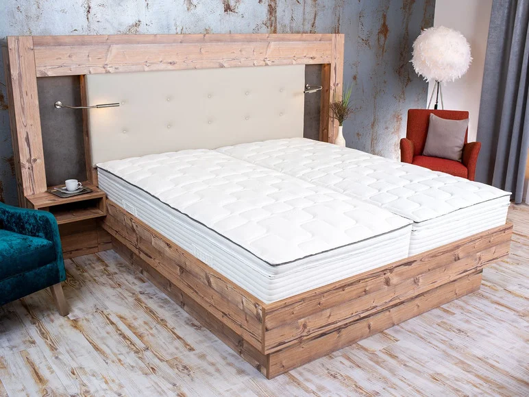 Matelas boxspring à ressort ensachés Royal Flex KS, 7 zones, avec surmatelas amovible - Image 6