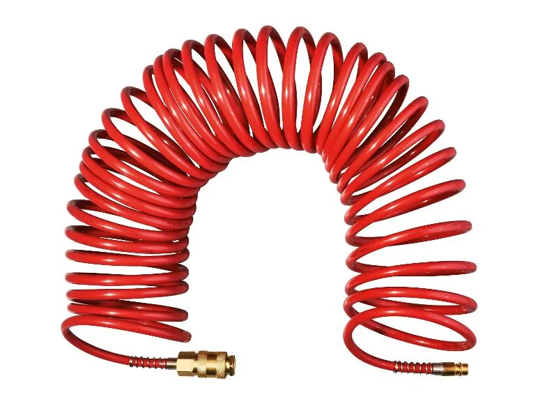 Tuyau pneumatique spiralé PDSS 10 A1, 10 m
