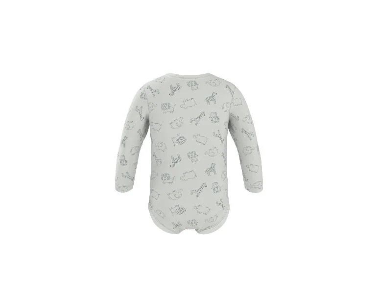 Lot de 5 bodys bébé à manches longues - Image 4