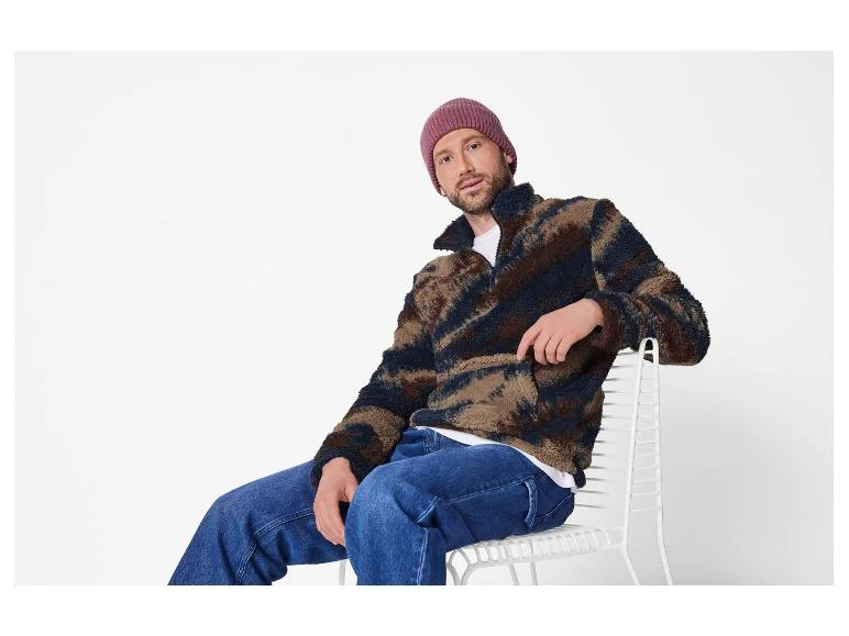 Pull camionneur en polaire peluche homme - Image 2
