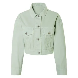 Veste en jean courte femme