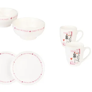 Set de tasses, assiettes ou bols Emily in Paris