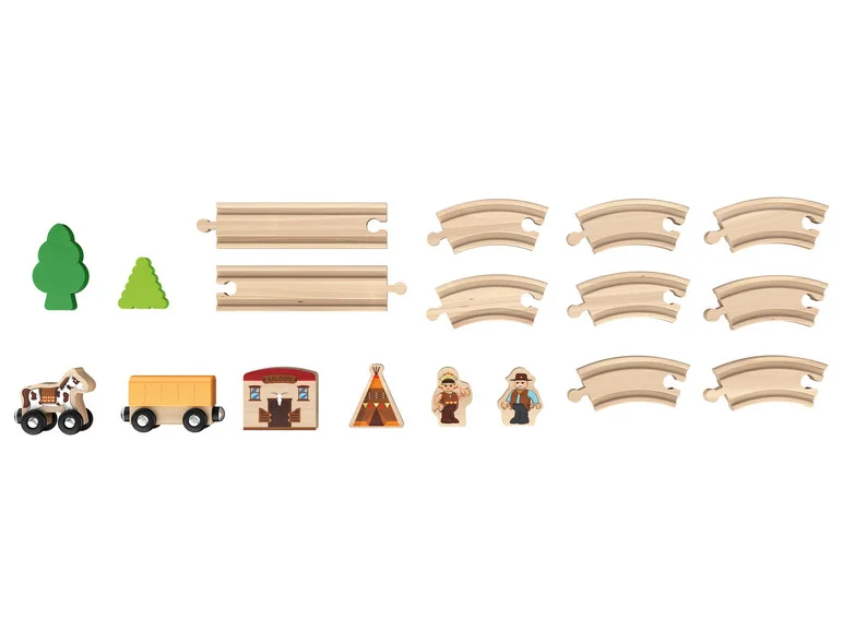 Set de chemin de fer en bois — SKU 942YR1DONWGGNYGOF - Image 7