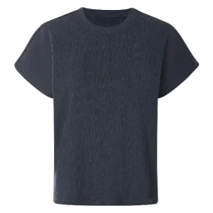 T-shirt froissé femme