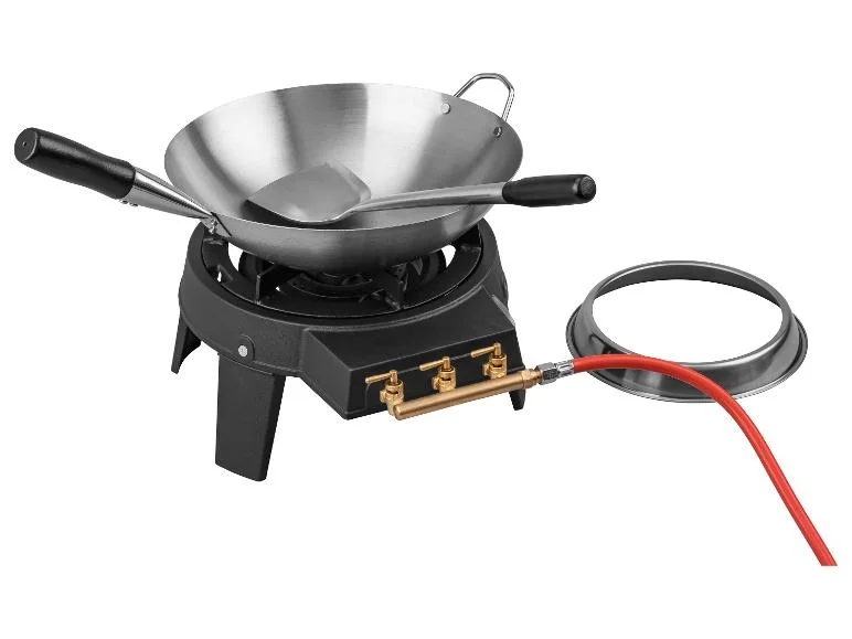 Réchaud à gaz avec set pour wok, Ø 33 cm - Image 5