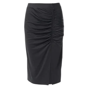 Jupe midi froncée femme — SKU 6AQ3RCEASM1K8XQ0S