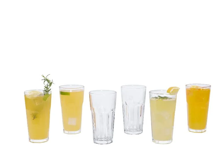 Lot de 6 verres à eau, 650 ml