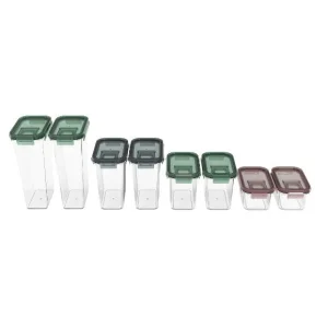 Lot de 8 boîtes verseuses