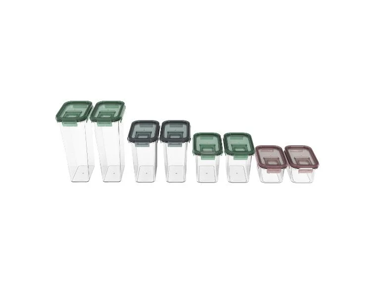 Lot de 8 boîtes verseuses