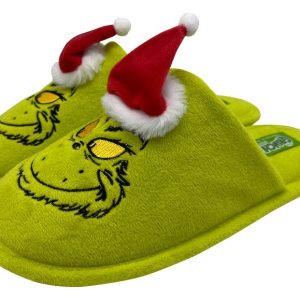 Pantoufles Grinch unisexe