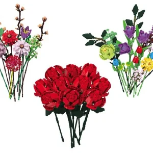 Bouquet de fleurs à construire