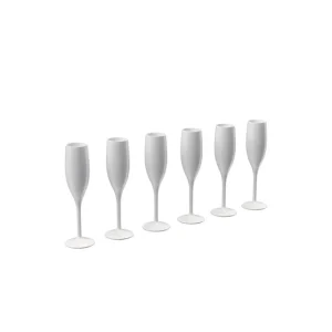 Lot de 6 verres à vin, à champagne ou à eau