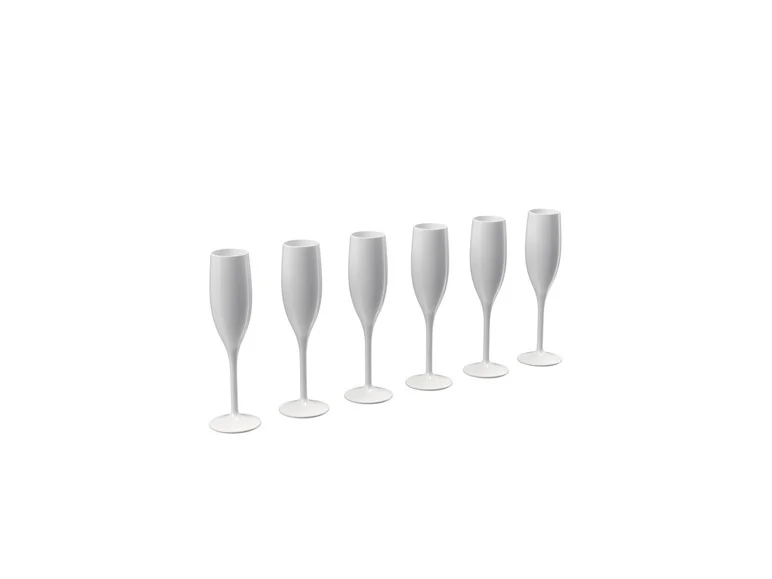 Lot de 6 verres à vin, à champagne ou à eau