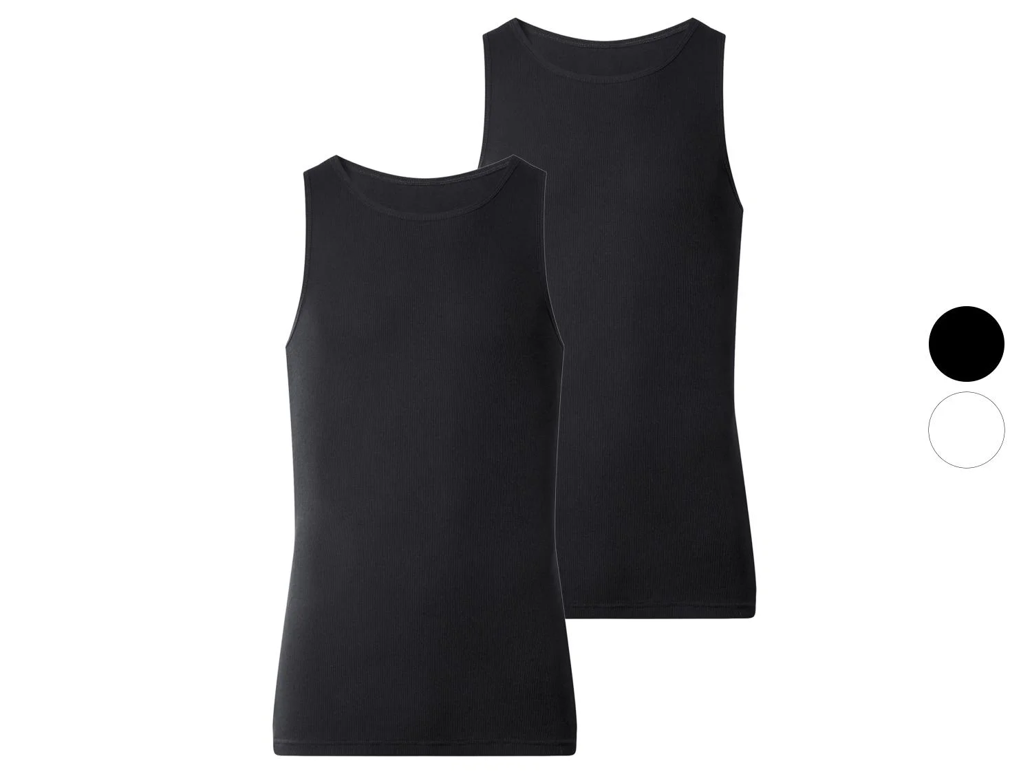Débardeurs à double côte pour hommes, lot de 2 - Image 8