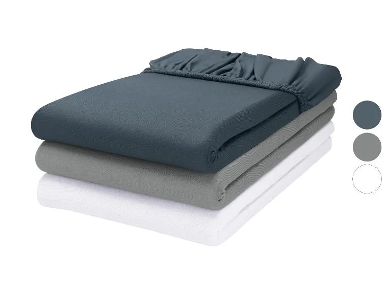 Drap-housse en jersey, 180-200 x 200 cm. — SKU RR6IKHTP5Z65BKTW33 - Image 2