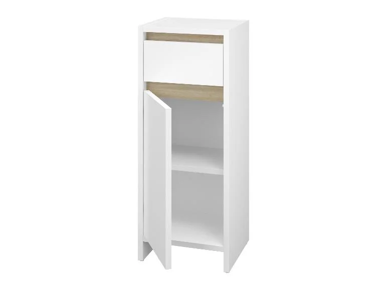 Meuble de salle de bains Oslo, 32 x 80 x 28 cm, blanc - Image 4