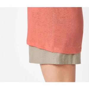 T-shirt en lin femme — SKU KMKYW2EZ50JYXZ23A
