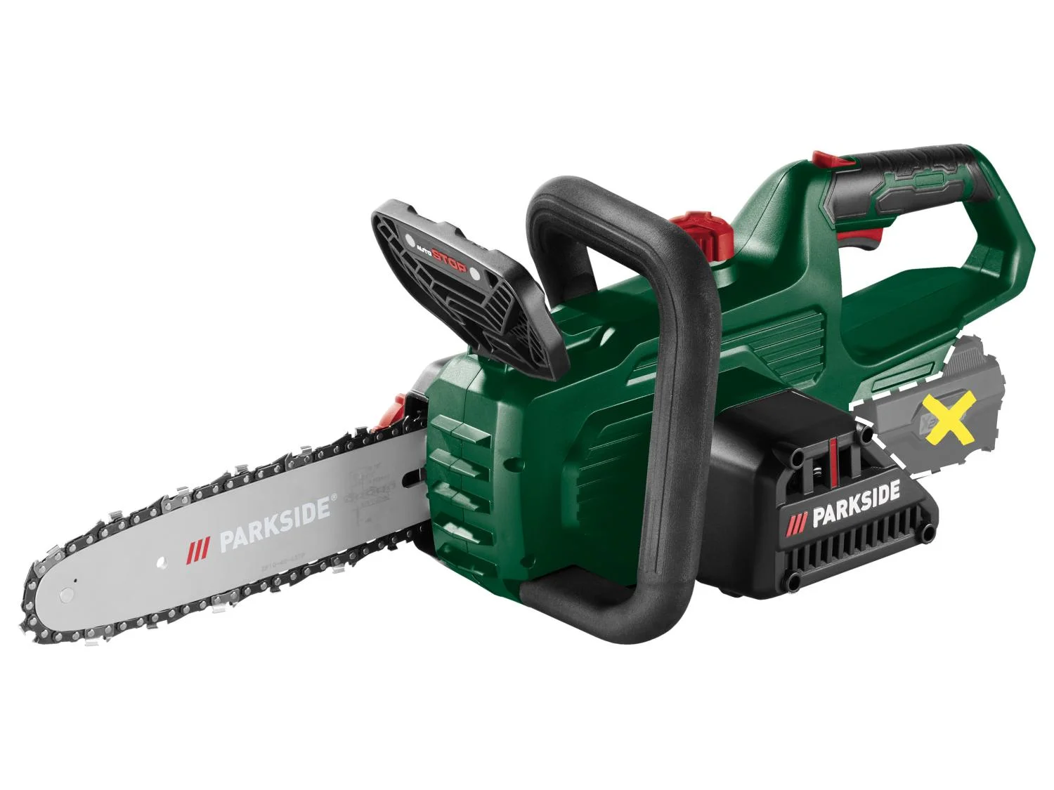 Tronçonneuse sans fil + batterie + chargeur rapide, 20 V - Image 21