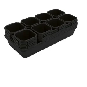 Set de 20 bacs de rangement