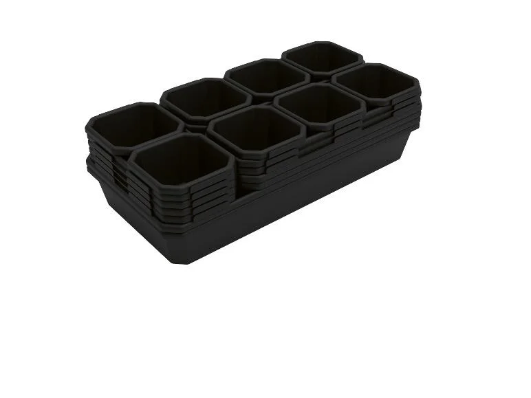 Set de 20 bacs de rangement