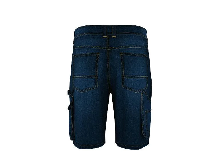 Short de travail en jean homme