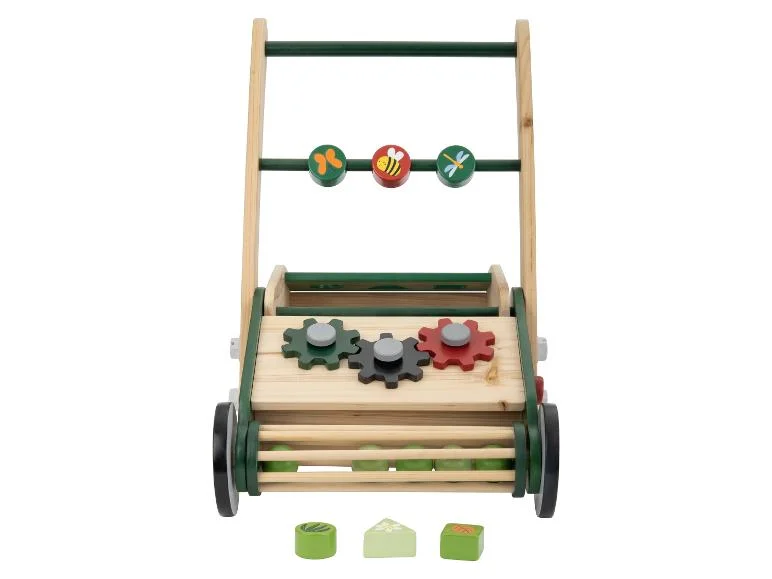 Chariot de marche en bois - Image 9