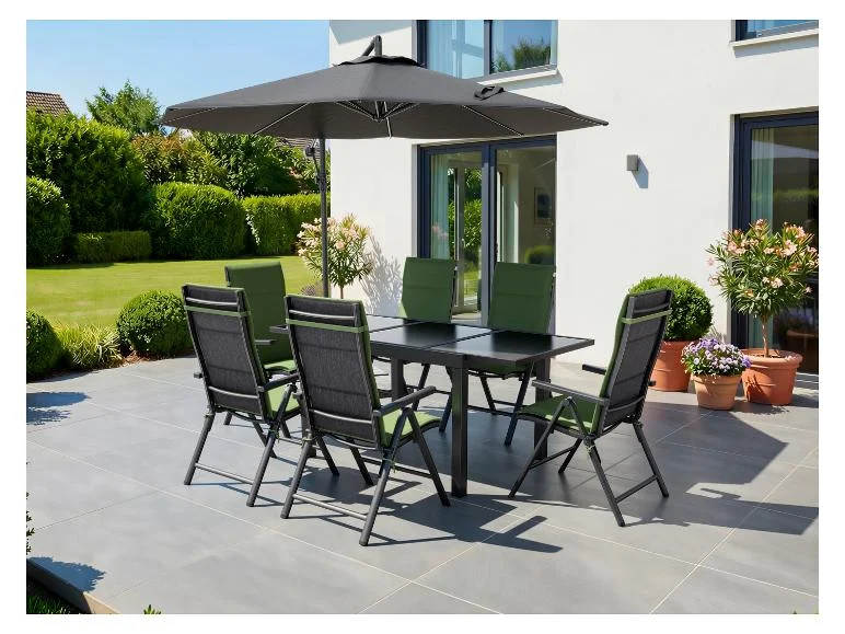 Lot de 2 fauteuils en aluminium Toronto