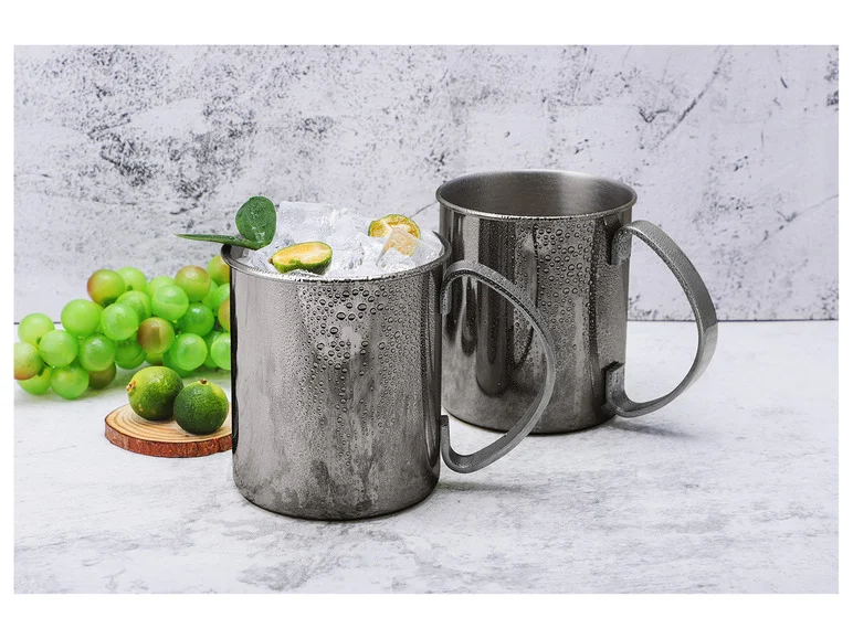 Set de tasses Moscow Mule en acier inoxydable - Image 12