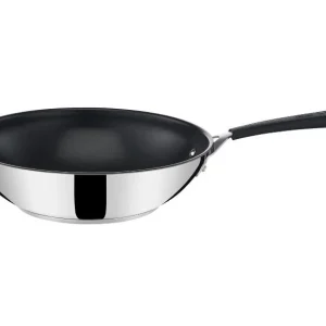 Wok en acier inoxydable Quick & Easy, Ø 28 cm