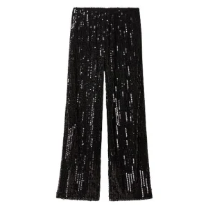 Pantalon à paillettes femme