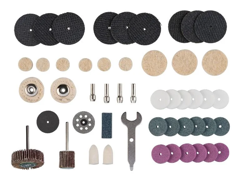 Accessoires pour perceuse-meuleuse de précision, 544 pièces