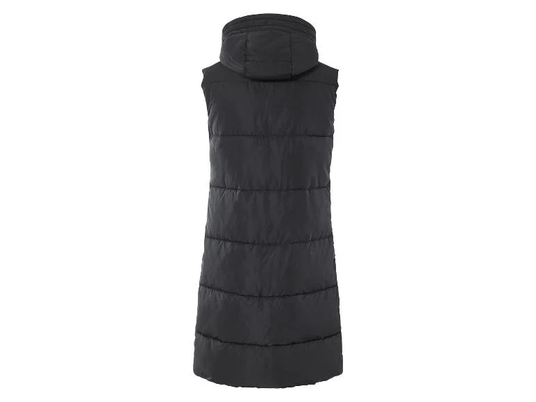 Doudoune longue sans manches femme