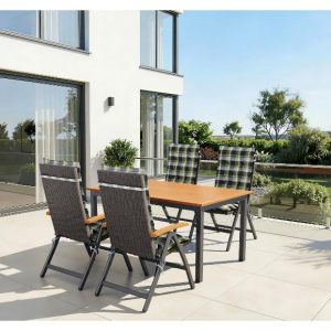 Table de jardin en aluminium Valencia