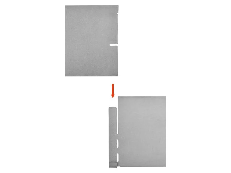 Lot de 4 bordures de jardin, 100 x 13 cm - Image 6