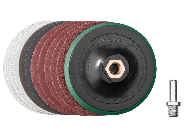 Set de disques ou Plateau auto-agrippant avec disques abrasifs, Ø 115 mm - Image 7