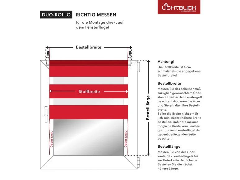 Store enrouleur Duo Klemmfix, à partir de 45 x 150 cm - Image 17
