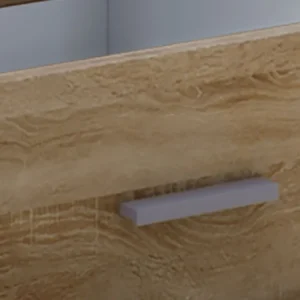 Table basse Junata, avec tiroir, 44 x 110 x 52 cm