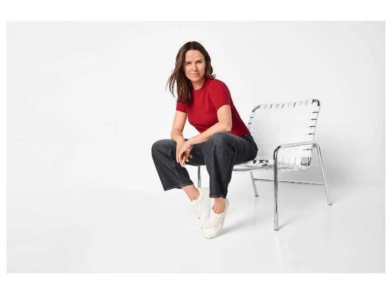 T-shirt en maille femme - Image 10