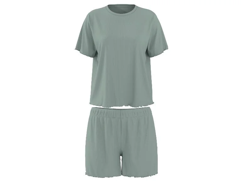Ensemble pyjama côtelé femme - Image 4