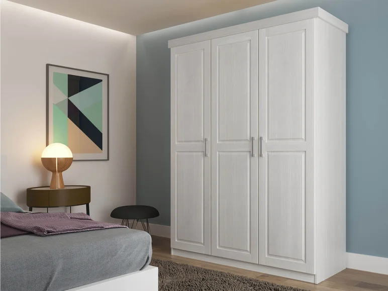 Armoire à vêtements en pin massif, veines naturelles - Image 35
