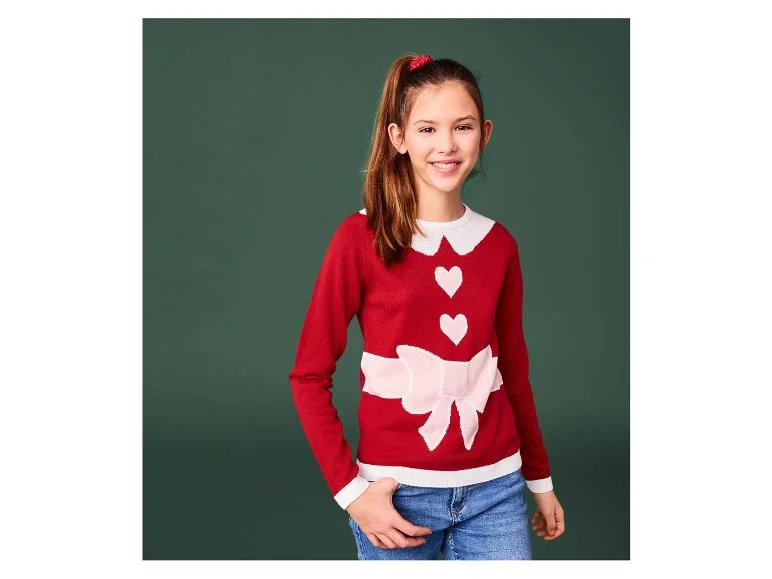 Pullover de Noël à LED fille - Image 2