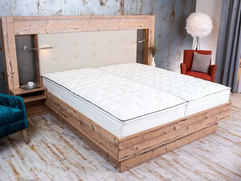 Matelas boxspring à ressorts ensachés Flex GS, 7 zones, avec surmatelas amovible - Image 5