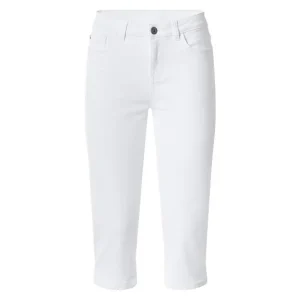 Pantacourt en jean skinny femme