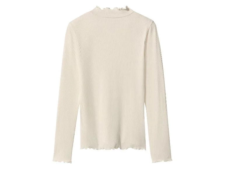 T-shirt côtelé à manches longues femme — SKU LGOC3V6170LQZXJMY - Image 6