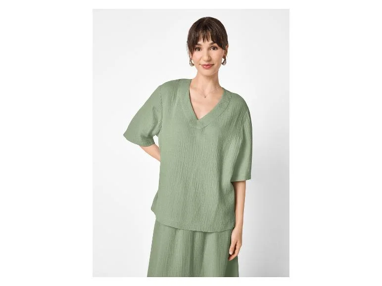 Blouse en mousseline femme — SKU V7A4IV1F2AE5U0KX3A