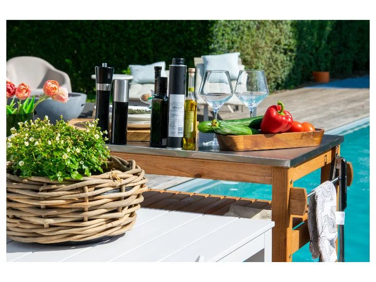 Chariot de service pour barbecue - Image 6