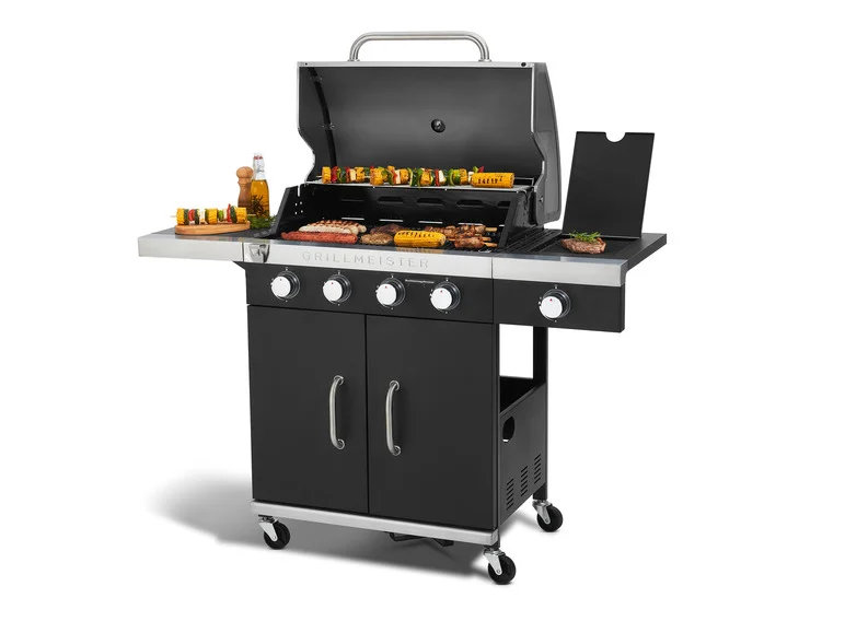 Barbecue à gaz Memphis, 4 brûleurs, 70 x 42 cm, 19,7 kW - Image 8