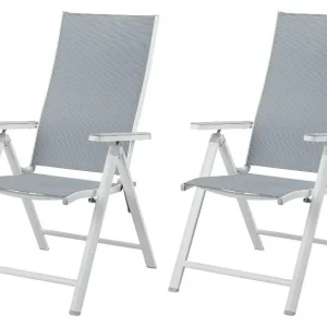 Table de jardin + Lot de 6 fauteuils Houston — SKU VGW6C649NRUFO88SE
